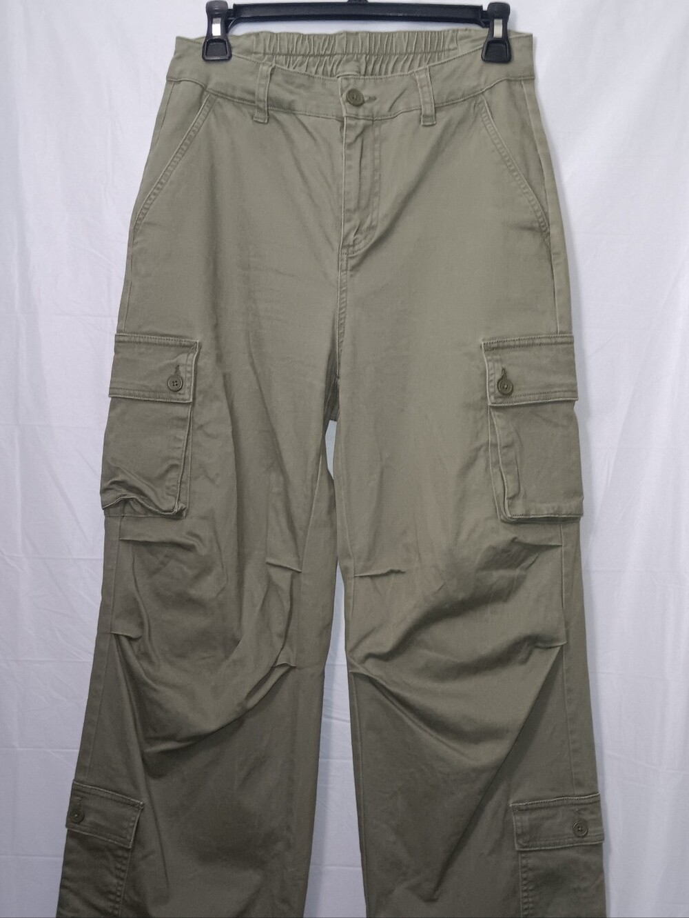 Wild Fable Cargo Pants in Olive Green - Side Utility Pocket Size Smalll